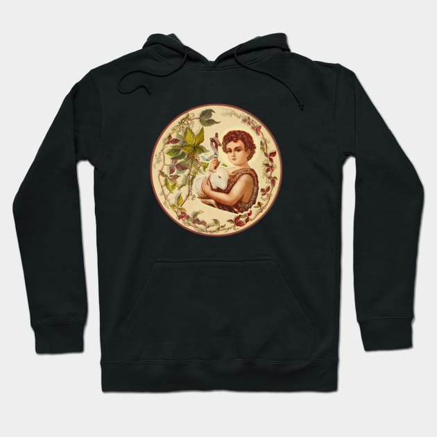 Saint John of the Baby Sheep Hoodie by Marccelus